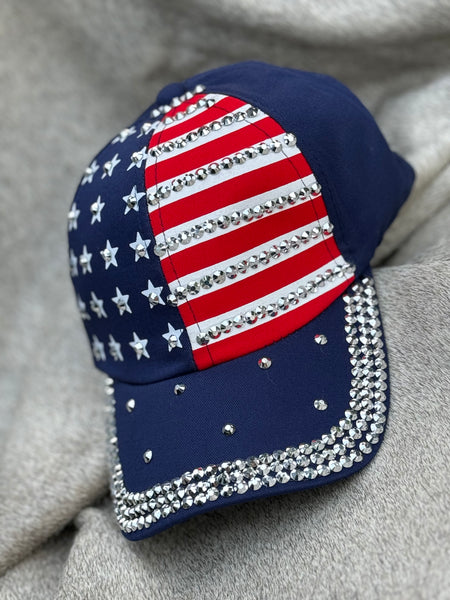 USA BLING HAT