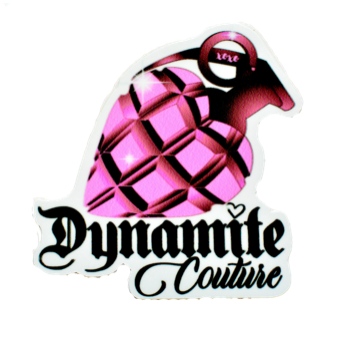 Dynamite Heart Grenade Sticker