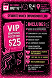 VIP Admission Ticket to Dynamite Women Empowerment Expo
