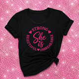 SHE IS STRONG TEE